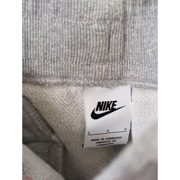 Nike Gray Drawstring Waist Sweatpants - Size L - Picture 8 of 8